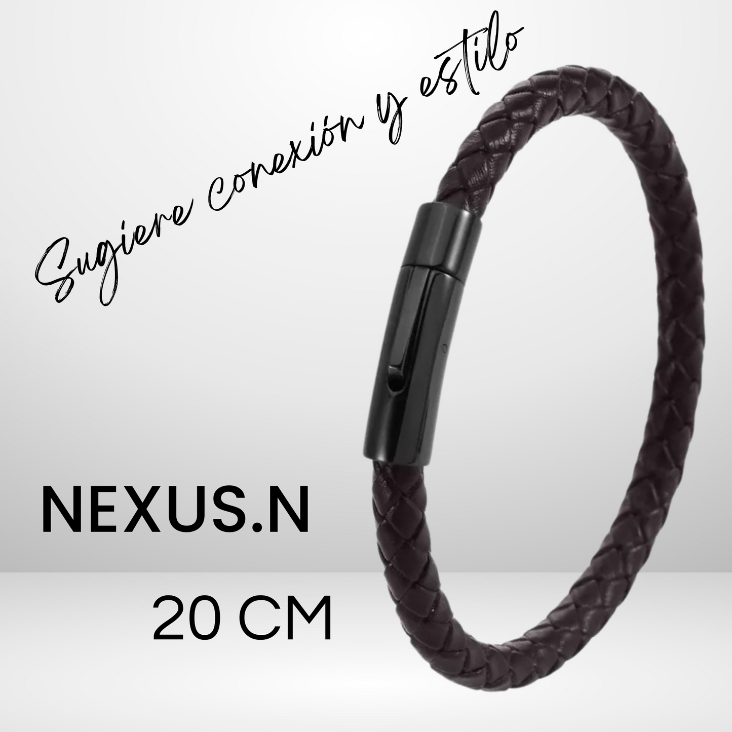 Pulsera modelo Nexus Negro